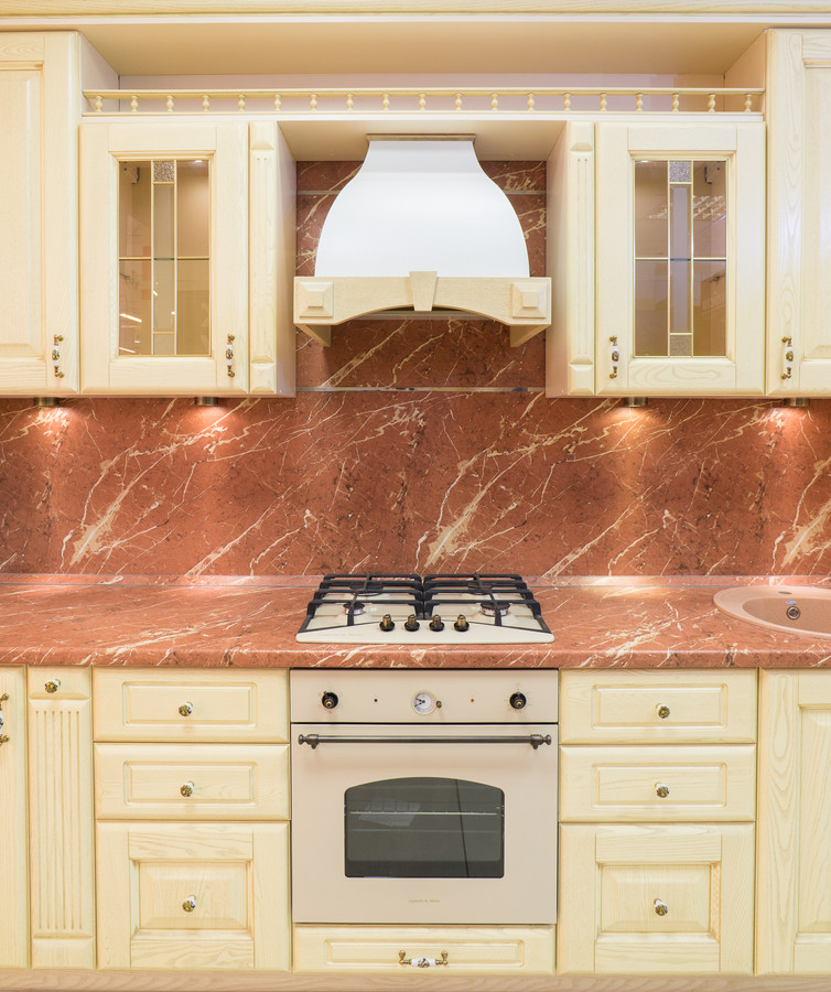 Белый кухонный гарнитур-Кухня из массива «Модель 57»-фото2