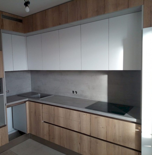 Белый кухонный гарнитур-Кухня из ЛДСП «Модель 651»-фото5