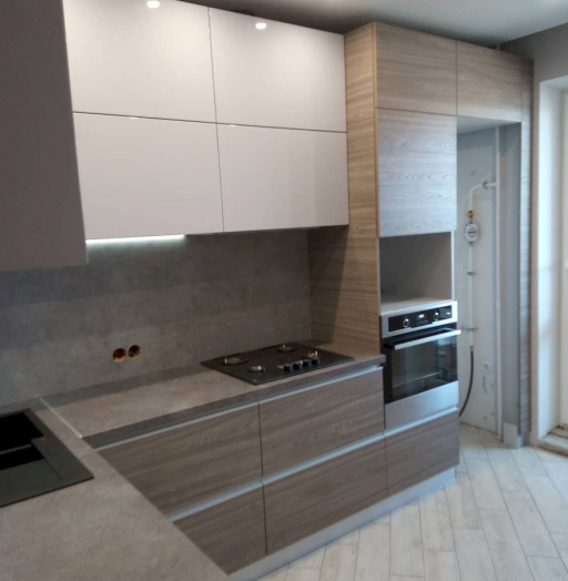 Белый кухонный гарнитур-Кухня из ЛДСП «Модель 653»-фото6